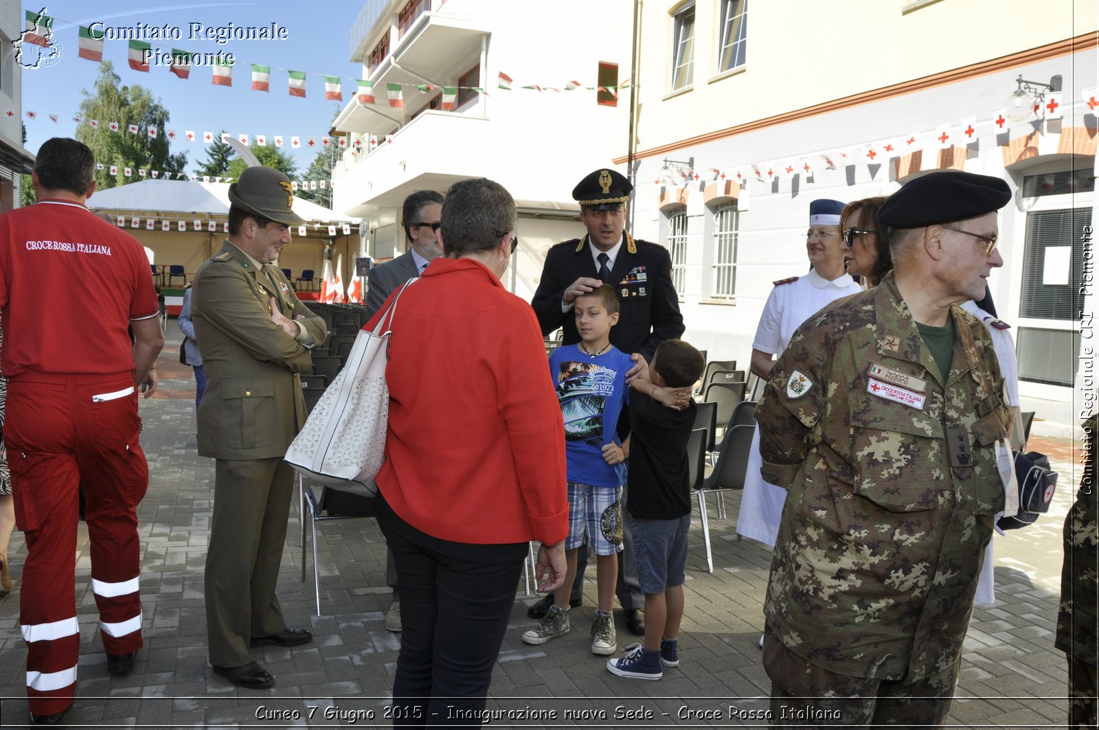 Cuneo 7 Giugno 2015 - Inaugurazione nuova Sede - Croce Rossa Italiana- Comitato Regionale del Piemonte