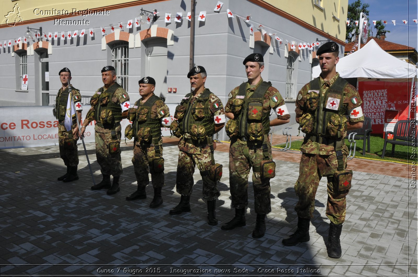 Cuneo 7 Giugno 2015 - Inaugurazione nuova Sede - Croce Rossa Italiana- Comitato Regionale del Piemonte