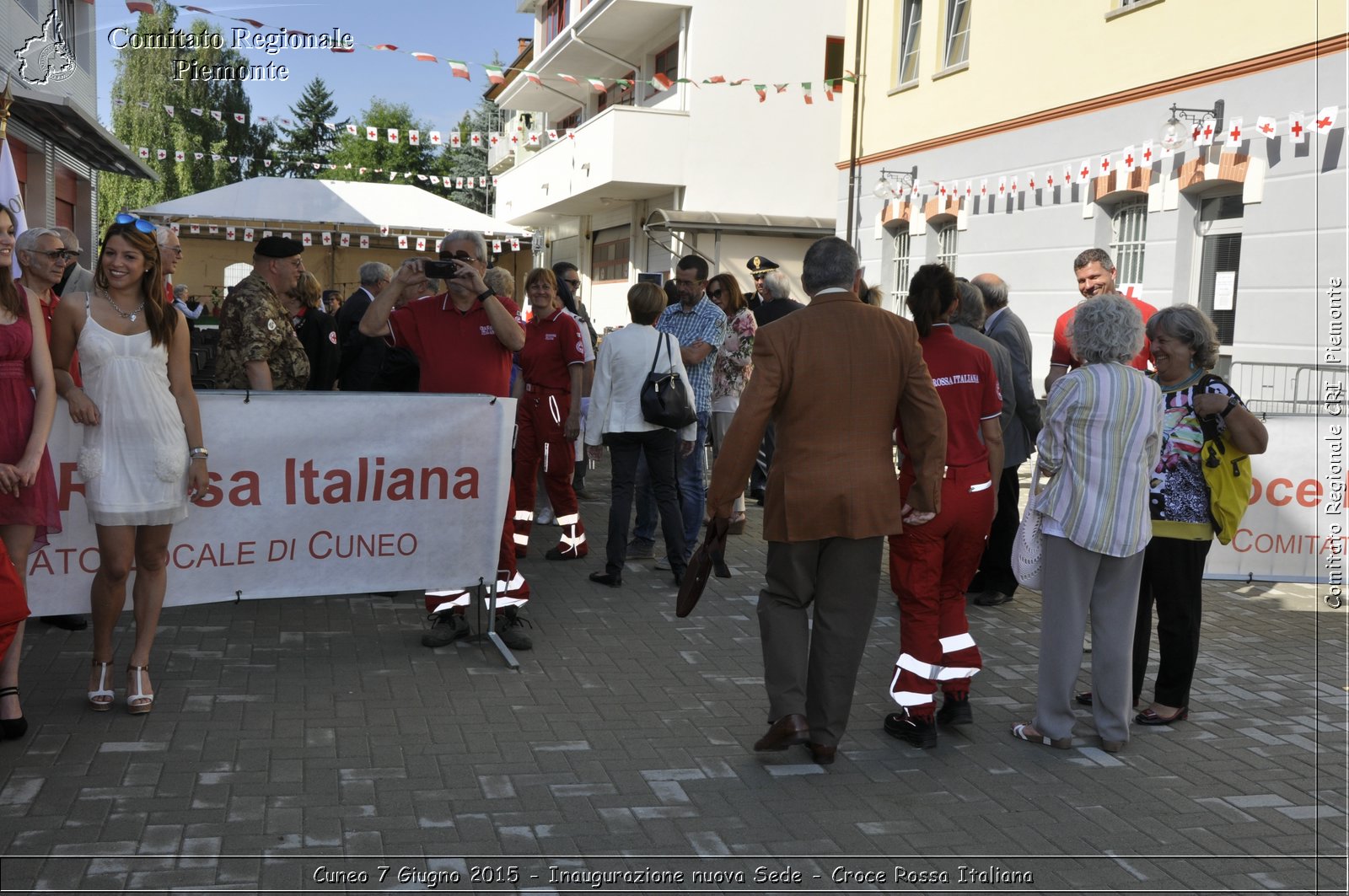 Cuneo 7 Giugno 2015 - Inaugurazione nuova Sede - Croce Rossa Italiana- Comitato Regionale del Piemonte