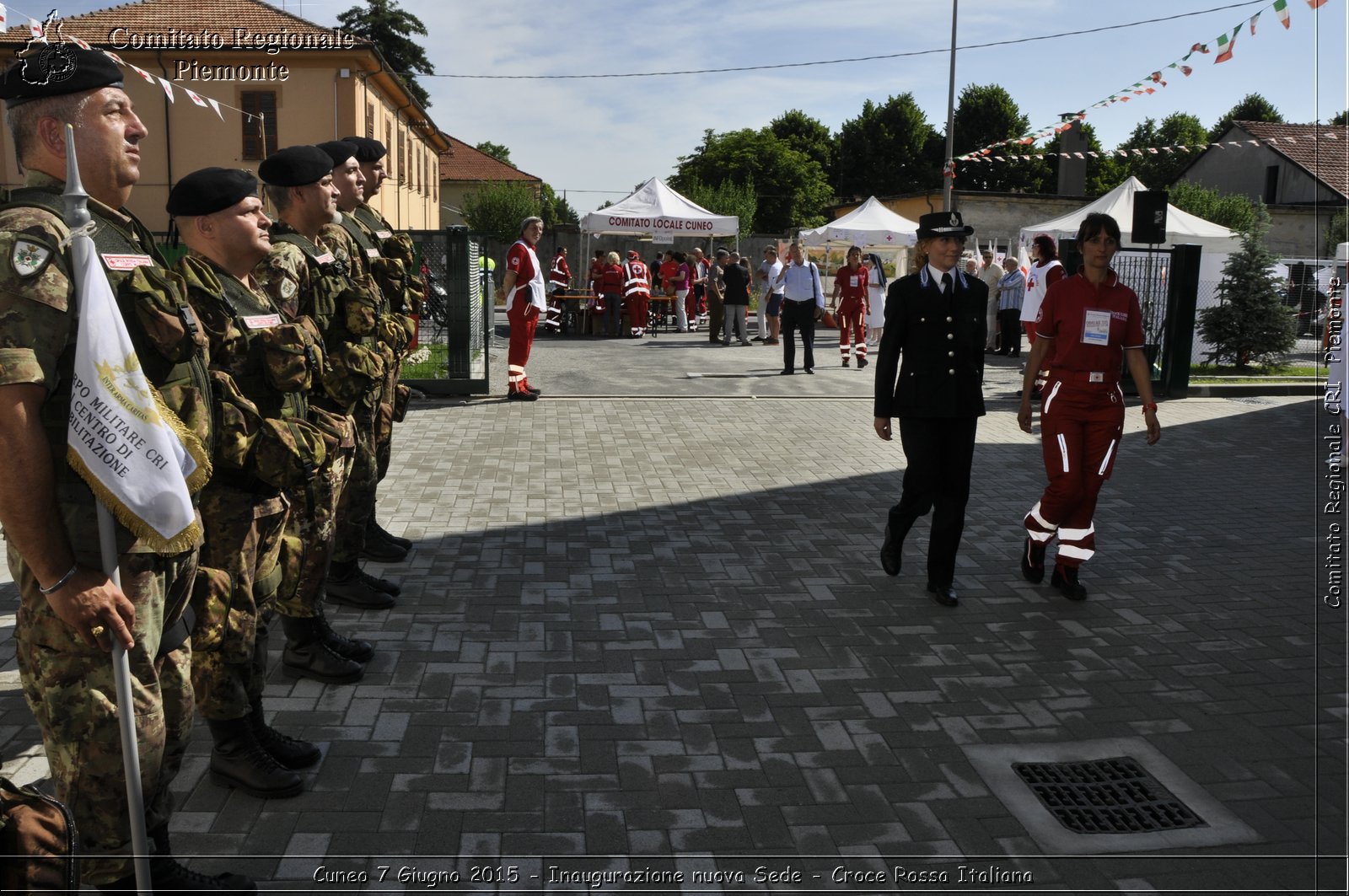 Cuneo 7 Giugno 2015 - Inaugurazione nuova Sede - Croce Rossa Italiana- Comitato Regionale del Piemonte