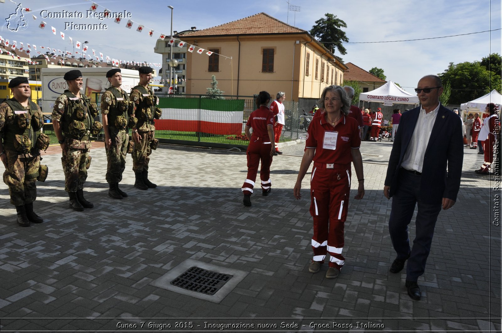 Cuneo 7 Giugno 2015 - Inaugurazione nuova Sede - Croce Rossa Italiana- Comitato Regionale del Piemonte