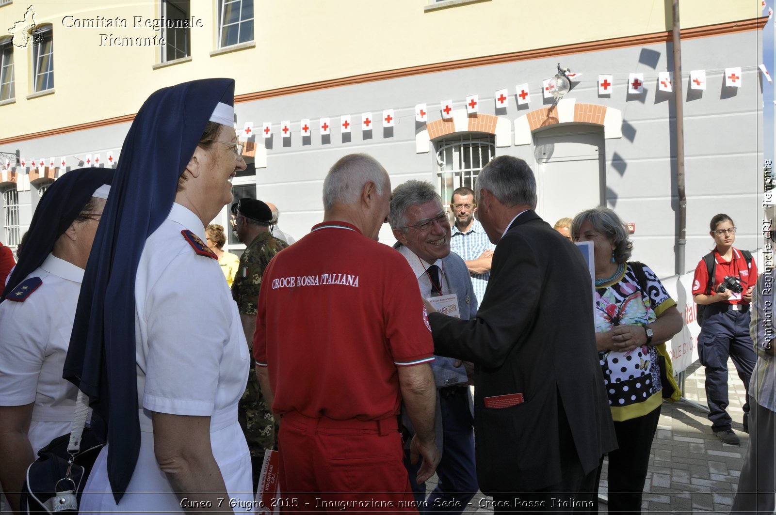 Cuneo 7 Giugno 2015 - Inaugurazione nuova Sede - Croce Rossa Italiana- Comitato Regionale del Piemonte