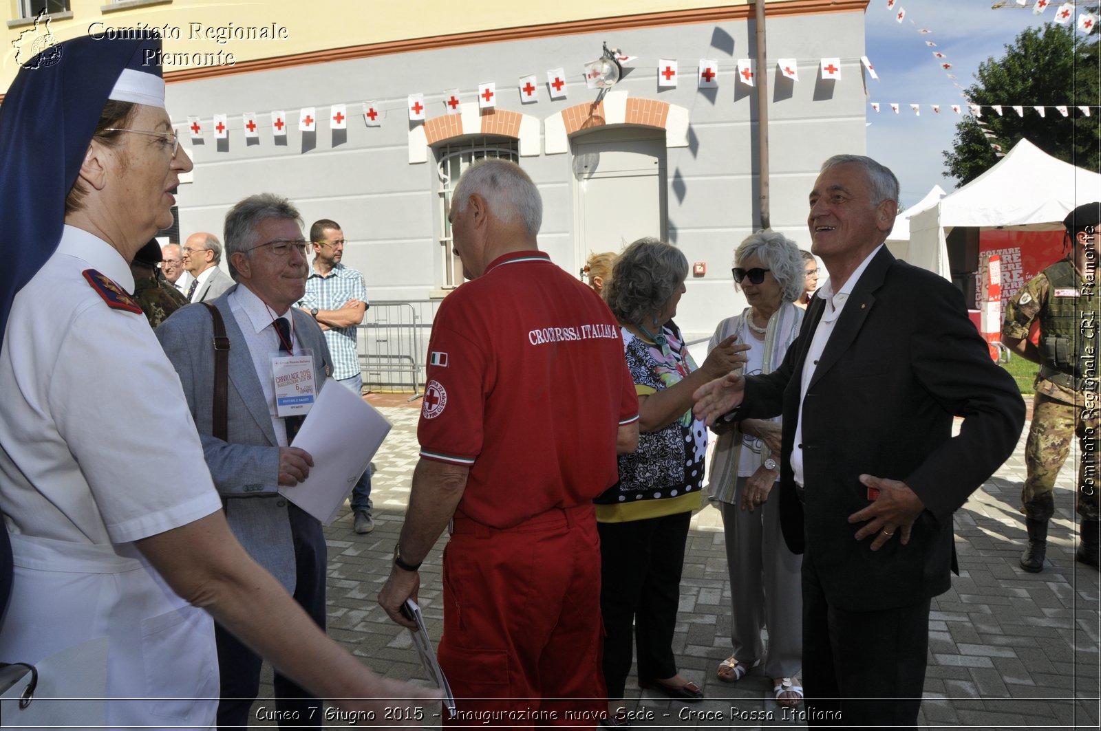 Cuneo 7 Giugno 2015 - Inaugurazione nuova Sede - Croce Rossa Italiana- Comitato Regionale del Piemonte