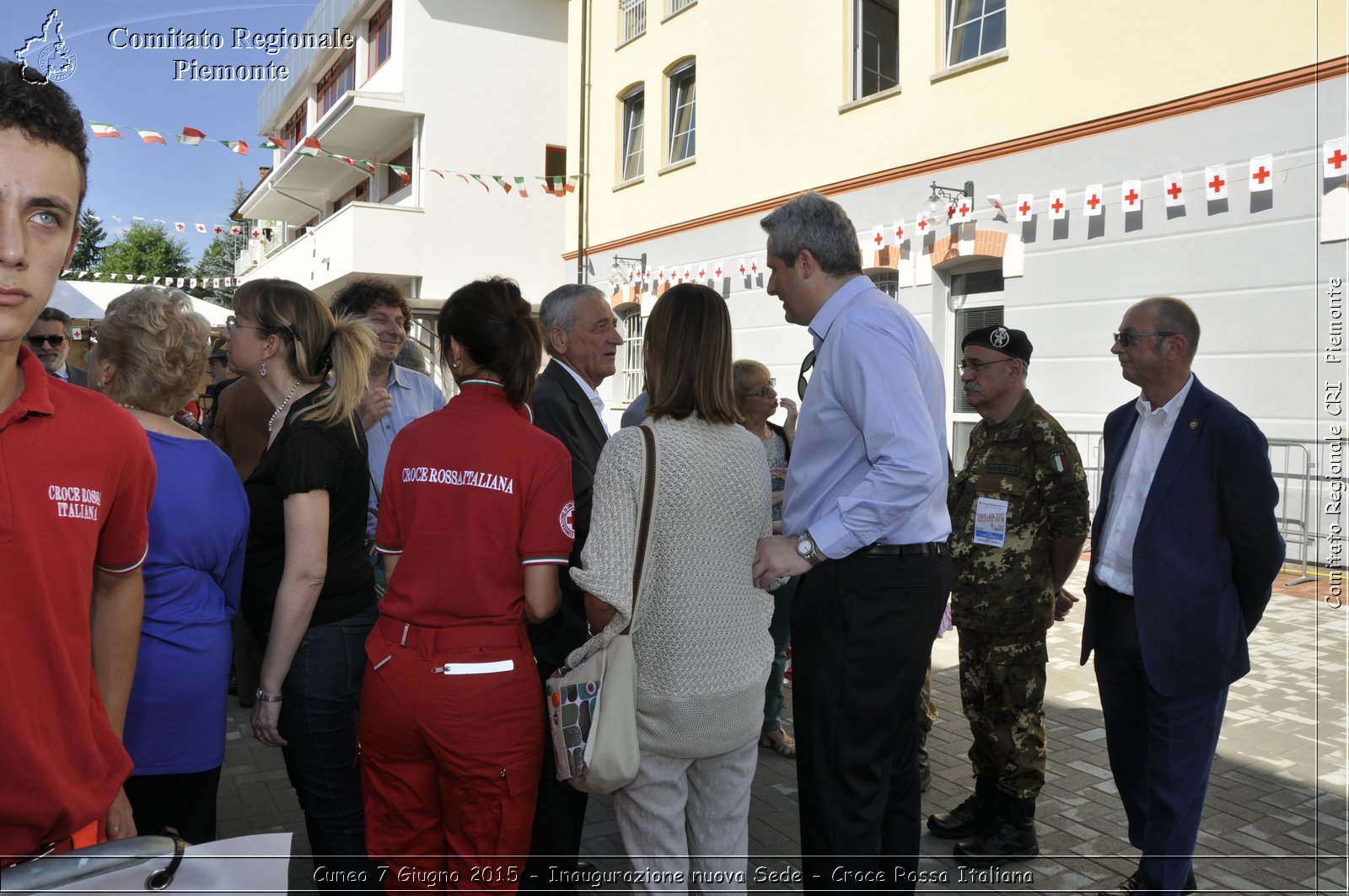 Cuneo 7 Giugno 2015 - Inaugurazione nuova Sede - Croce Rossa Italiana- Comitato Regionale del Piemonte