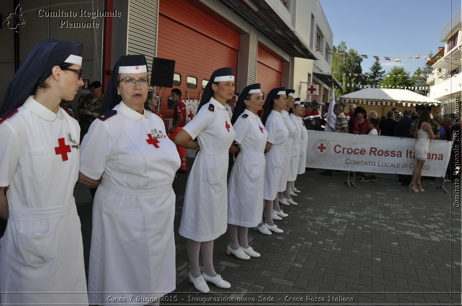 Cuneo 7 Giugno 2015 - Inaugurazione nuova Sede - Croce Rossa Italiana- Comitato Regionale del Piemonte