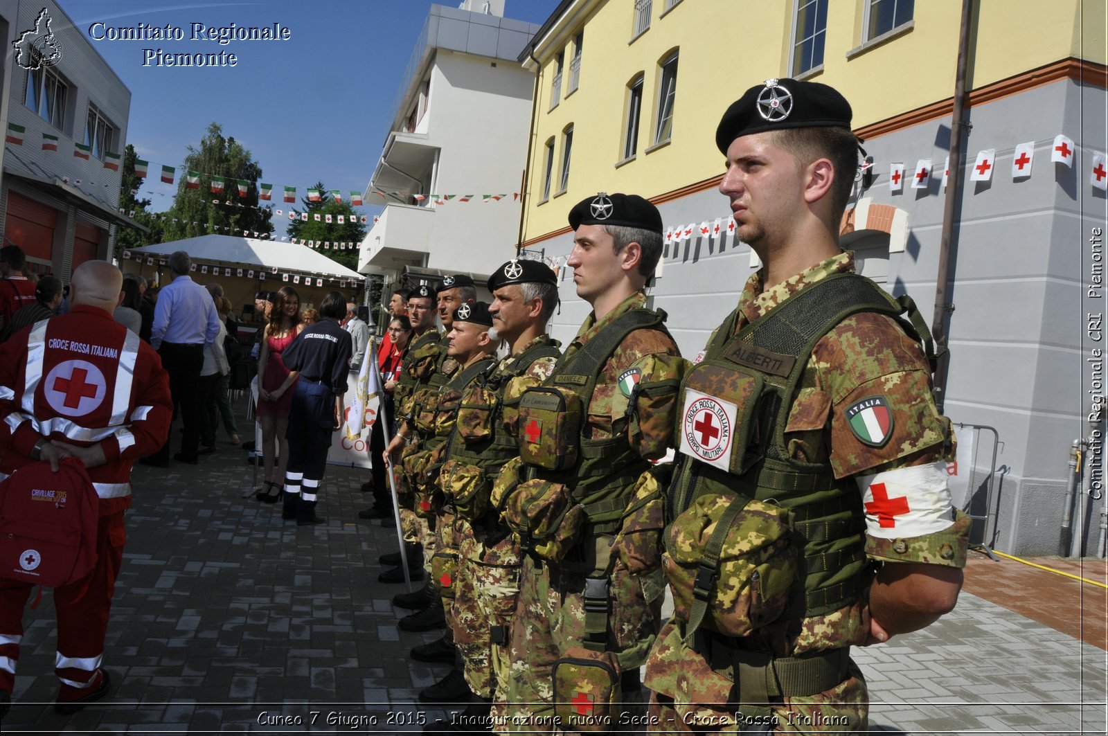 Cuneo 7 Giugno 2015 - Inaugurazione nuova Sede - Croce Rossa Italiana- Comitato Regionale del Piemonte