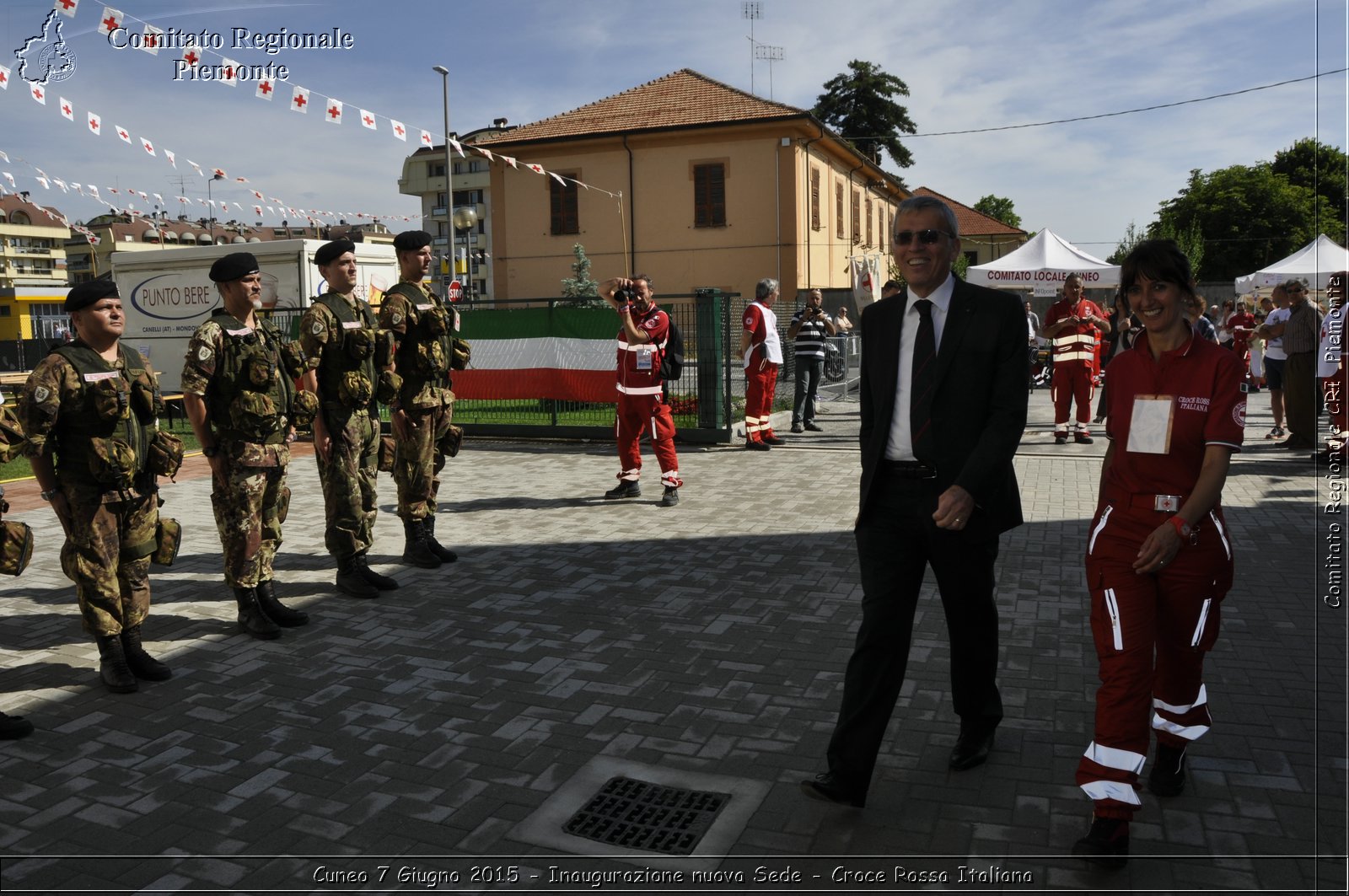 Cuneo 7 Giugno 2015 - Inaugurazione nuova Sede - Croce Rossa Italiana- Comitato Regionale del Piemonte