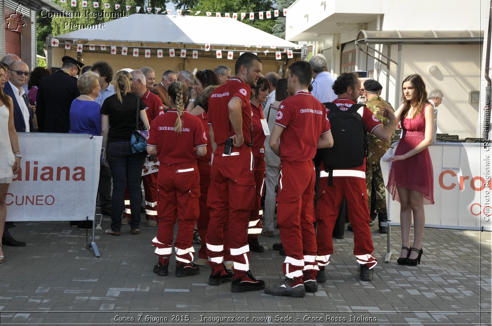 Cuneo 7 Giugno 2015 - Inaugurazione nuova Sede - Croce Rossa Italiana- Comitato Regionale del Piemonte