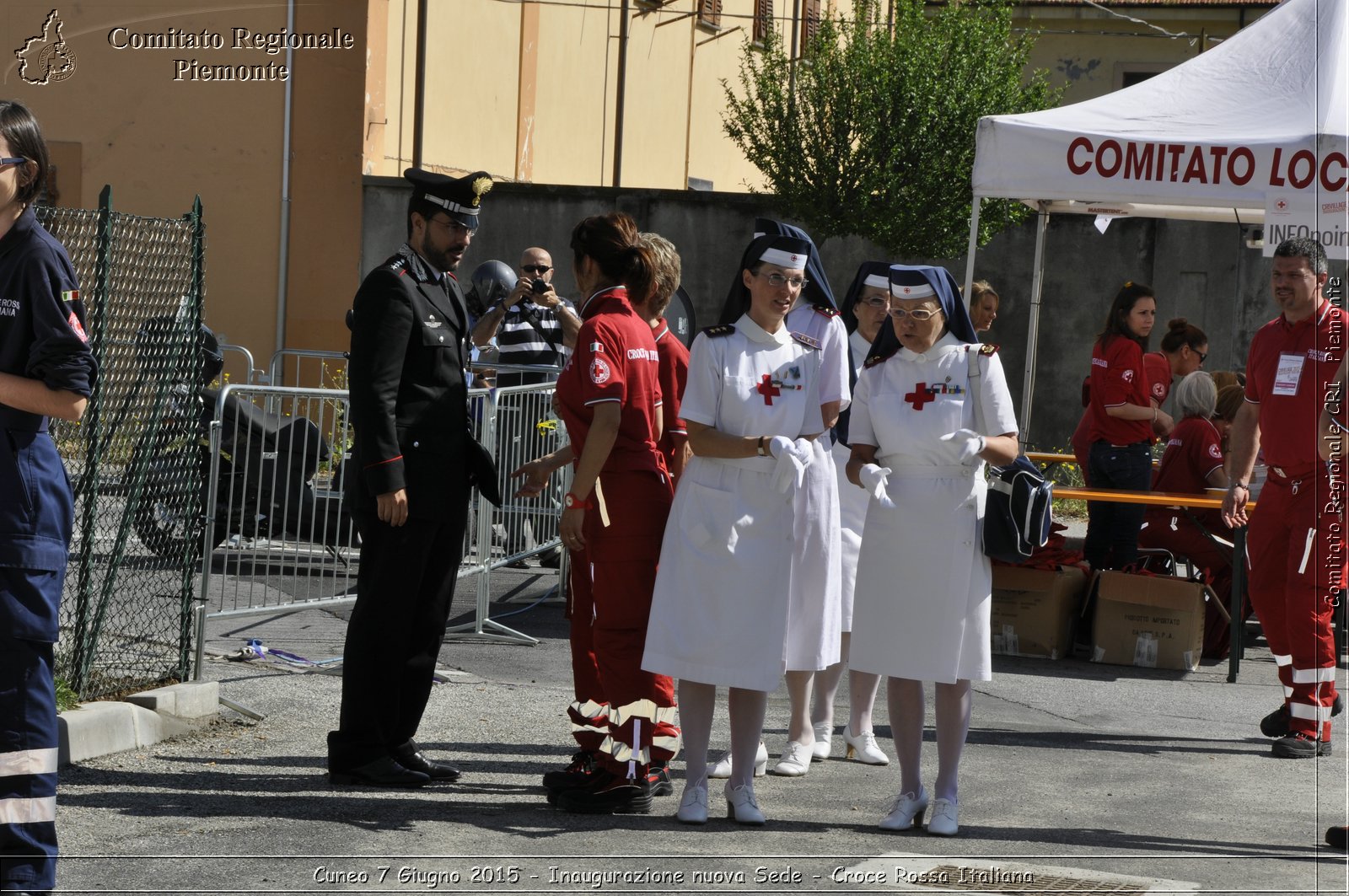 Cuneo 7 Giugno 2015 - Inaugurazione nuova Sede - Croce Rossa Italiana- Comitato Regionale del Piemonte