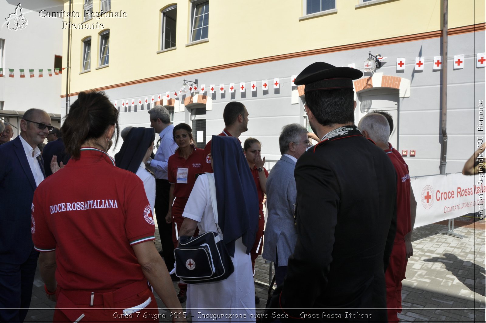 Cuneo 7 Giugno 2015 - Inaugurazione nuova Sede - Croce Rossa Italiana- Comitato Regionale del Piemonte