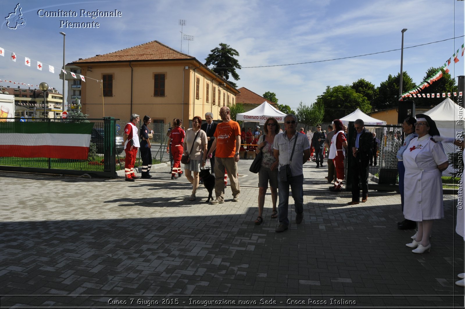 Cuneo 7 Giugno 2015 - Inaugurazione nuova Sede - Croce Rossa Italiana- Comitato Regionale del Piemonte