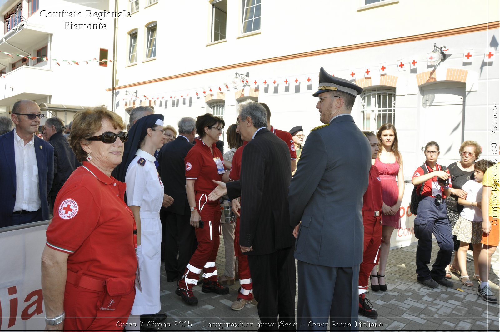 Cuneo 7 Giugno 2015 - Inaugurazione nuova Sede - Croce Rossa Italiana- Comitato Regionale del Piemonte