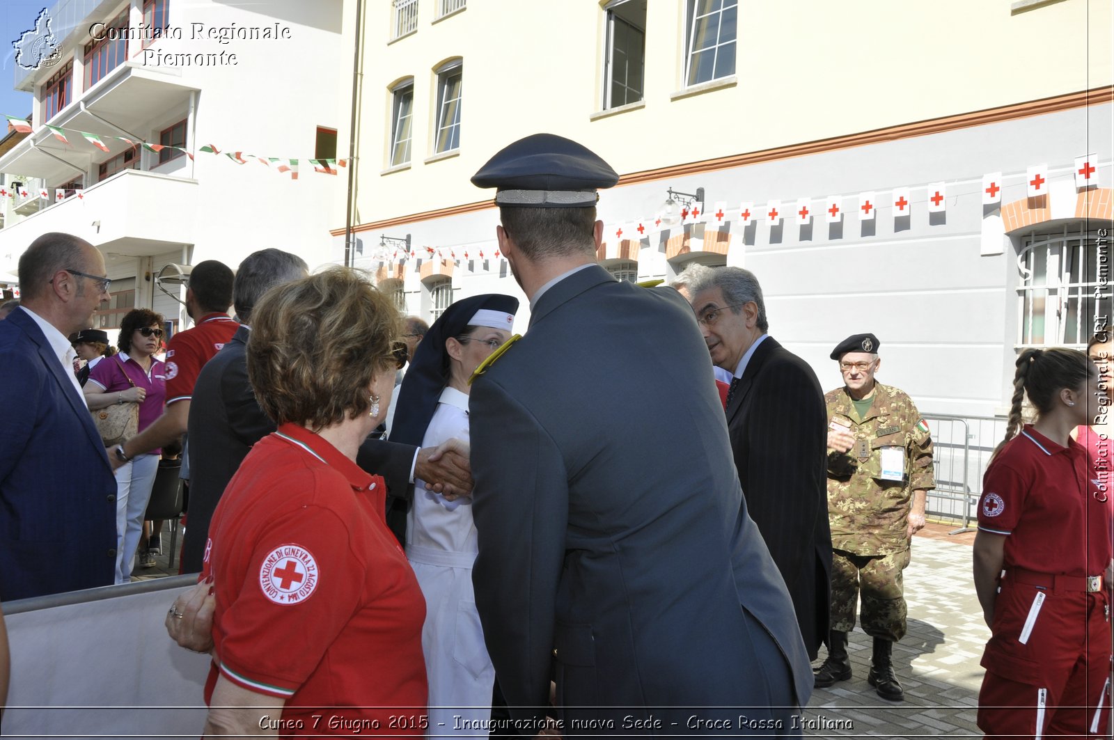 Cuneo 7 Giugno 2015 - Inaugurazione nuova Sede - Croce Rossa Italiana- Comitato Regionale del Piemonte