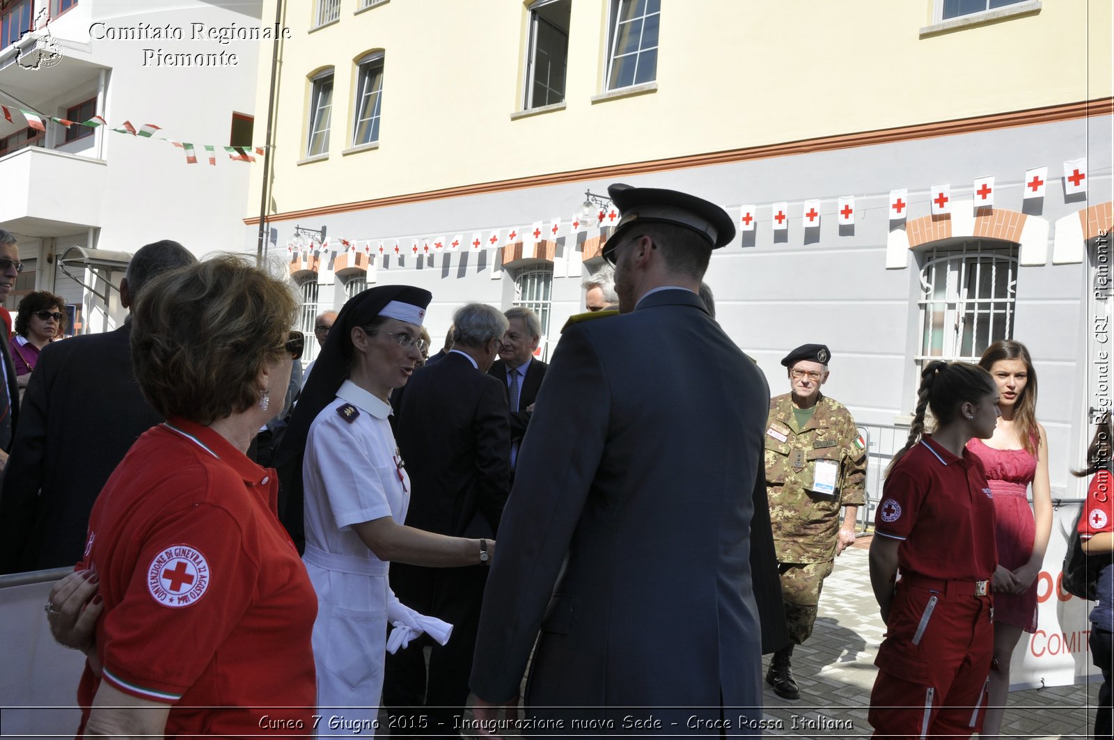 Cuneo 7 Giugno 2015 - Inaugurazione nuova Sede - Croce Rossa Italiana- Comitato Regionale del Piemonte