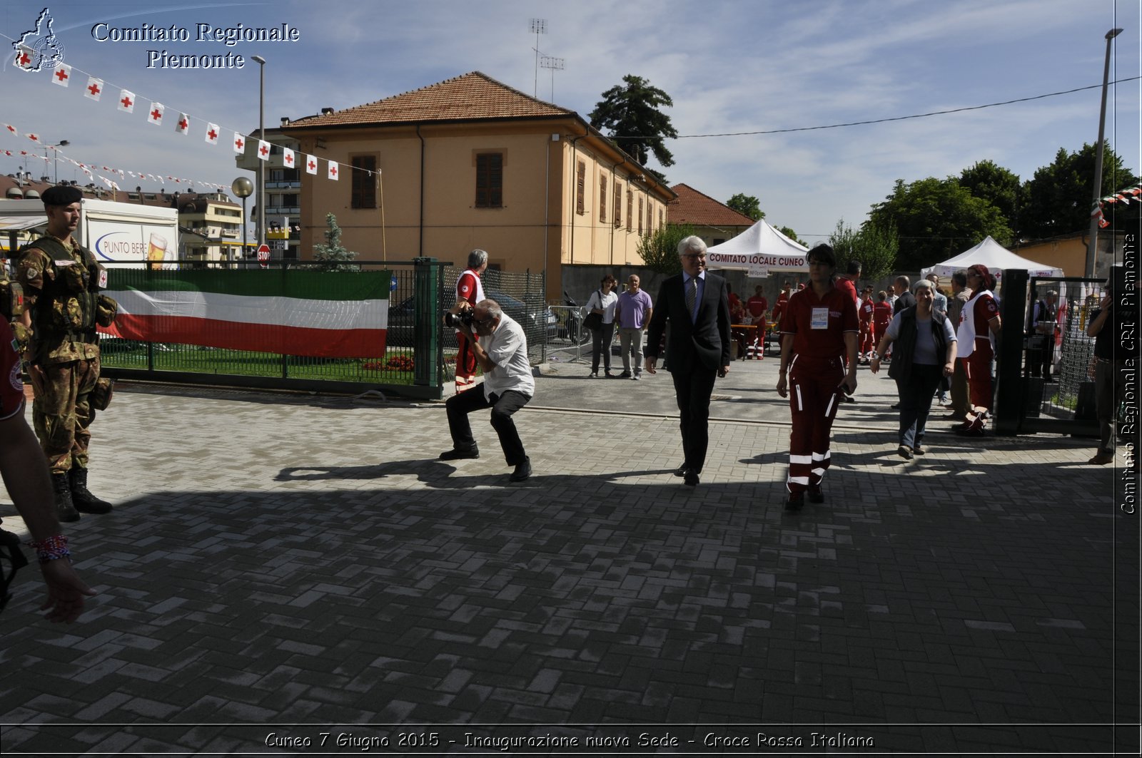 Cuneo 7 Giugno 2015 - Inaugurazione nuova Sede - Croce Rossa Italiana- Comitato Regionale del Piemonte