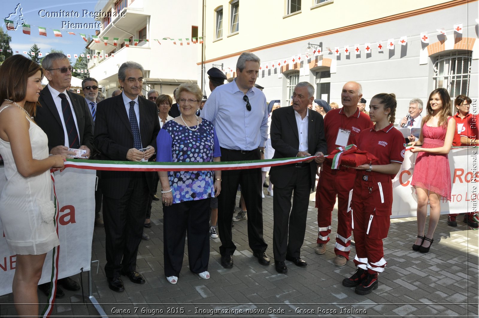 Cuneo 7 Giugno 2015 - Inaugurazione nuova Sede - Croce Rossa Italiana- Comitato Regionale del Piemonte