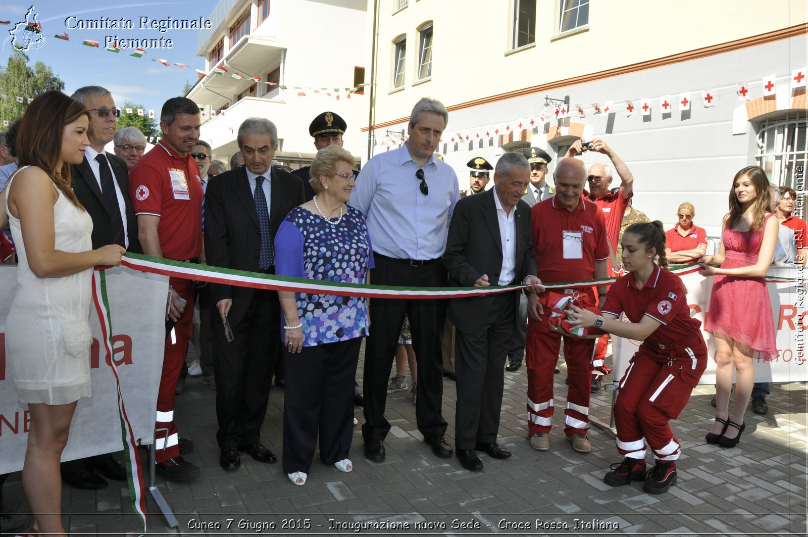 Cuneo 7 Giugno 2015 - Inaugurazione nuova Sede - Croce Rossa Italiana- Comitato Regionale del Piemonte