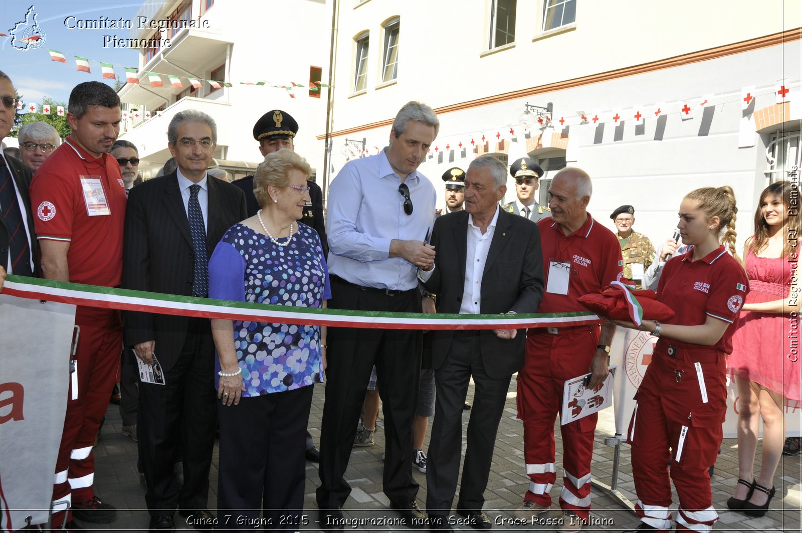 Cuneo 7 Giugno 2015 - Inaugurazione nuova Sede - Croce Rossa Italiana- Comitato Regionale del Piemonte