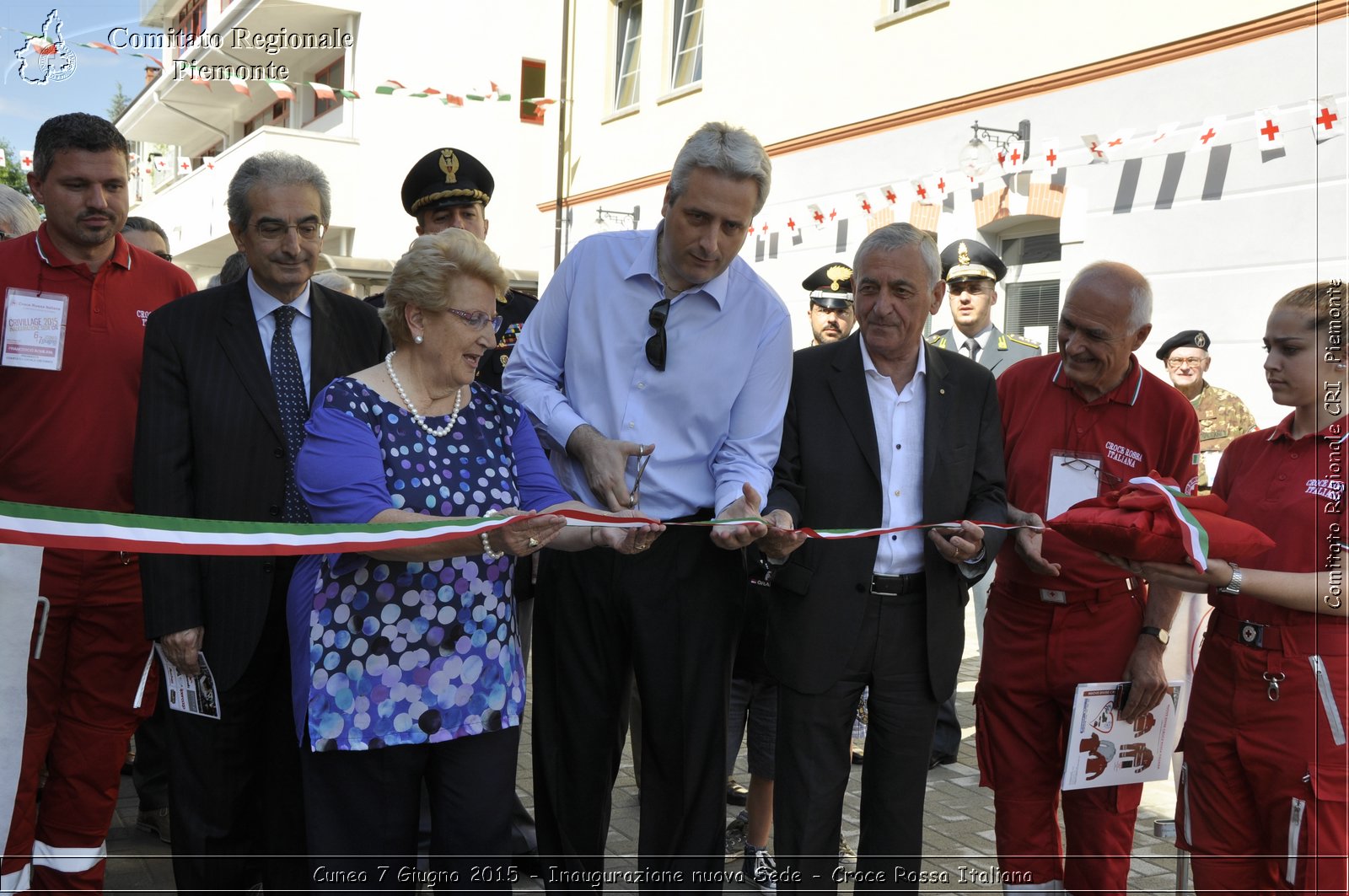 Cuneo 7 Giugno 2015 - Inaugurazione nuova Sede - Croce Rossa Italiana- Comitato Regionale del Piemonte