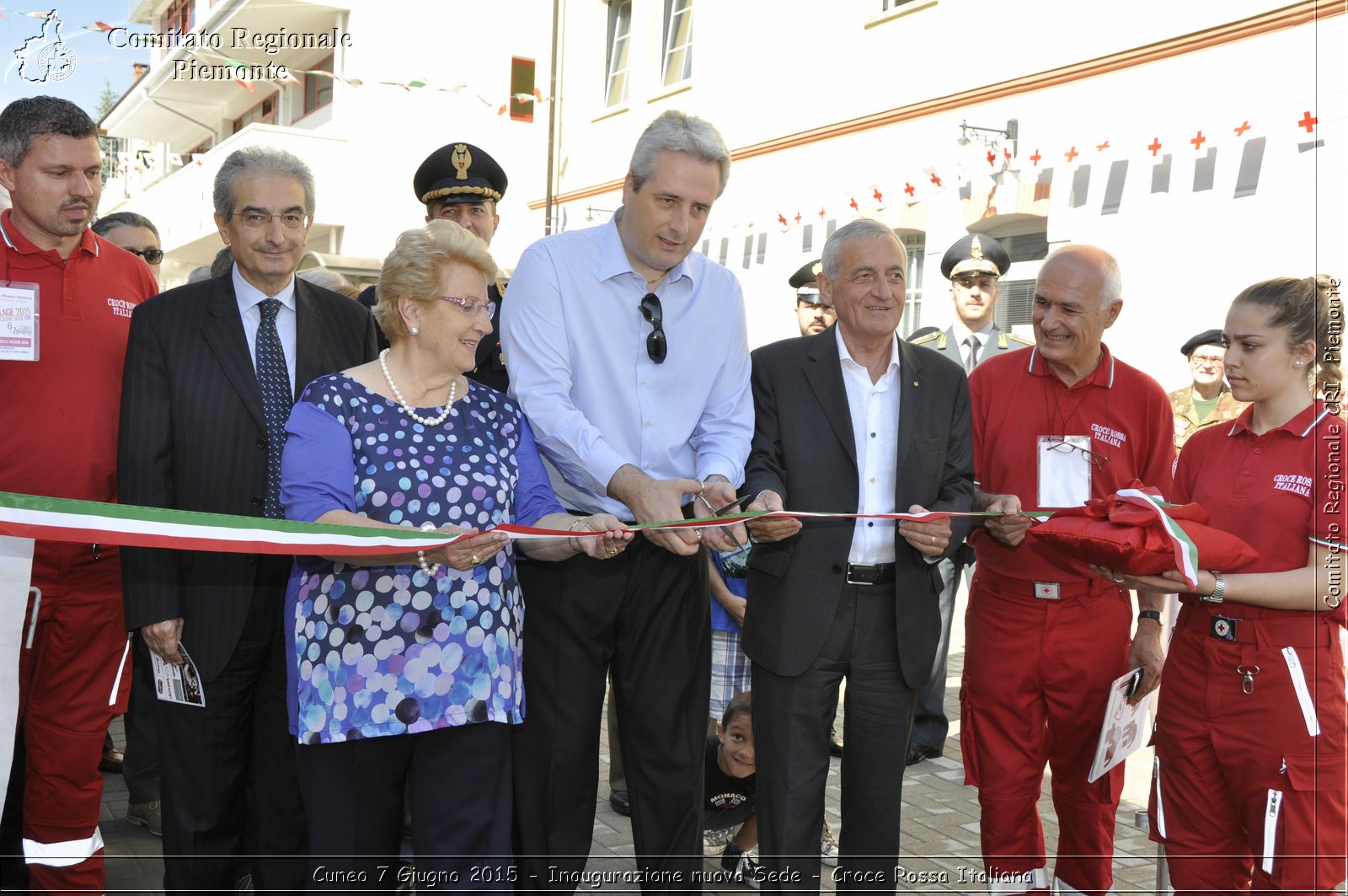 Cuneo 7 Giugno 2015 - Inaugurazione nuova Sede - Croce Rossa Italiana- Comitato Regionale del Piemonte