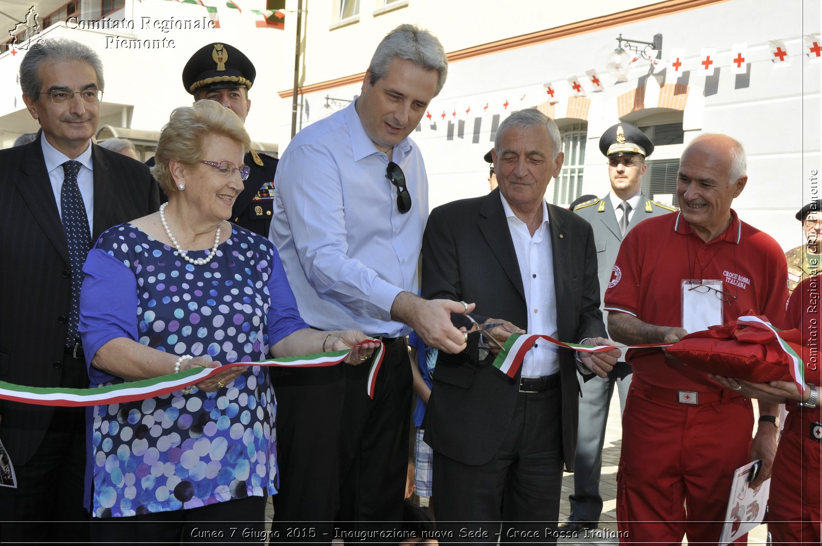 Cuneo 7 Giugno 2015 - Inaugurazione nuova Sede - Croce Rossa Italiana- Comitato Regionale del Piemonte