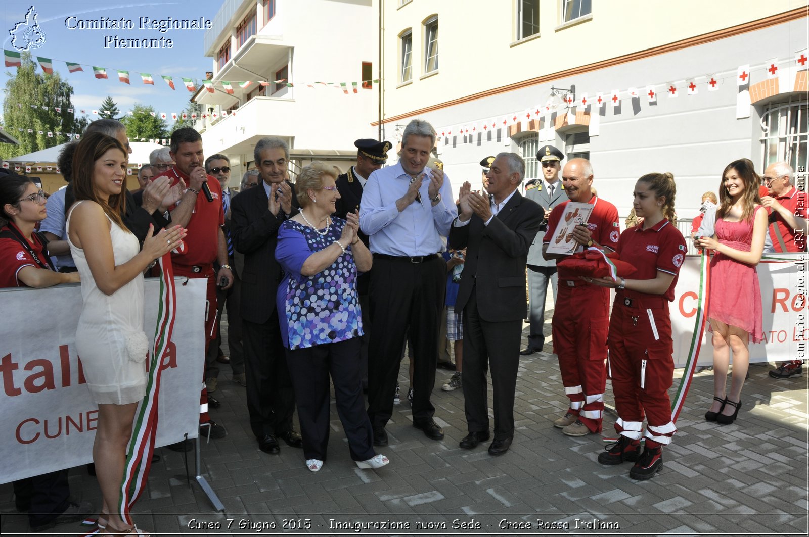 Cuneo 7 Giugno 2015 - Inaugurazione nuova Sede - Croce Rossa Italiana- Comitato Regionale del Piemonte