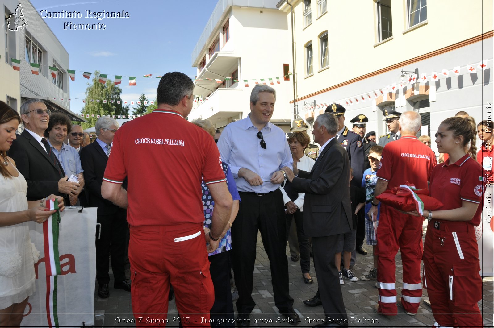 Cuneo 7 Giugno 2015 - Inaugurazione nuova Sede - Croce Rossa Italiana- Comitato Regionale del Piemonte