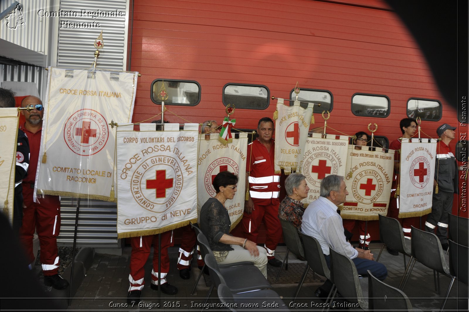 Cuneo 7 Giugno 2015 - Inaugurazione nuova Sede - Croce Rossa Italiana- Comitato Regionale del Piemonte