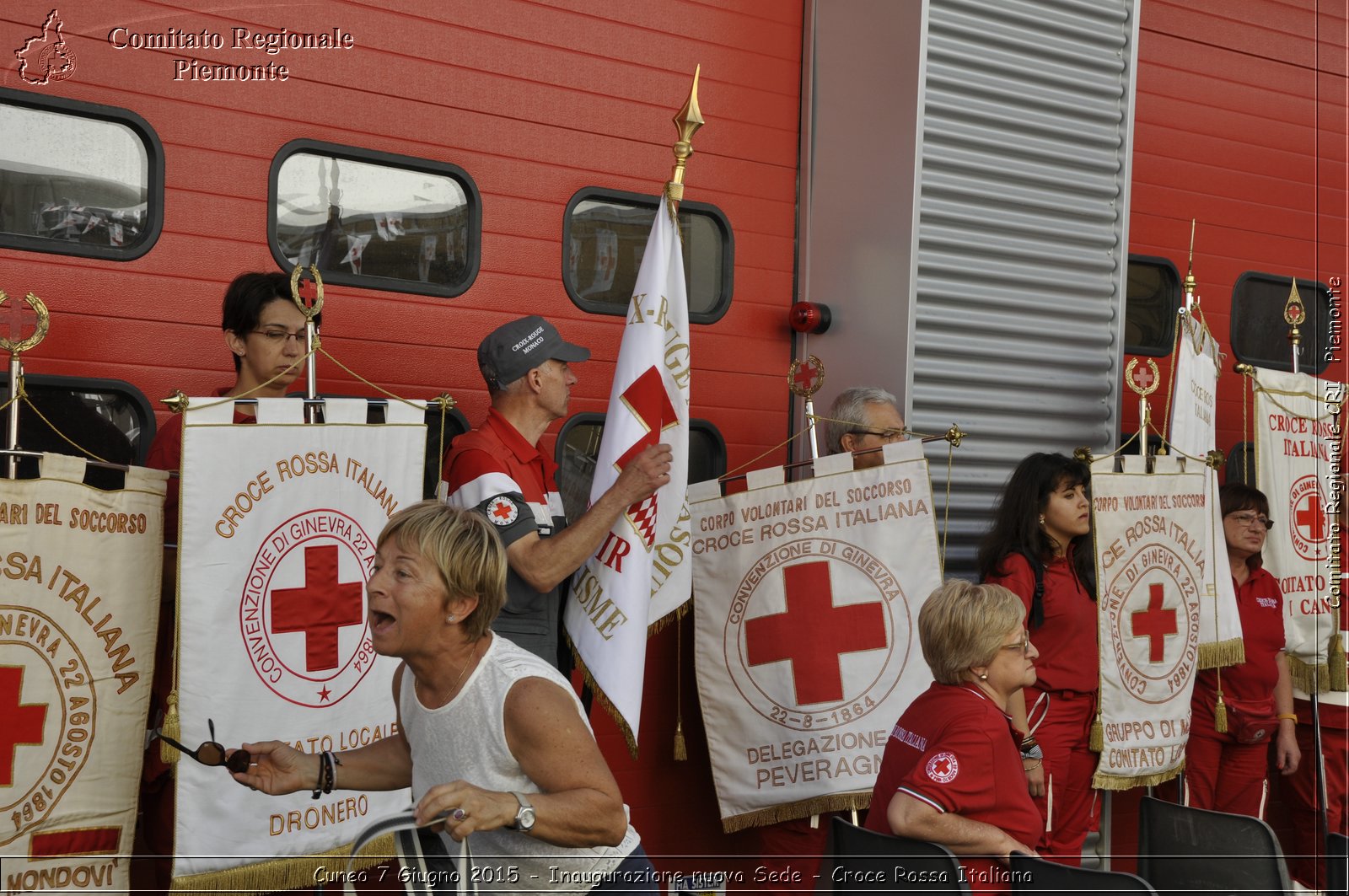 Cuneo 7 Giugno 2015 - Inaugurazione nuova Sede - Croce Rossa Italiana- Comitato Regionale del Piemonte