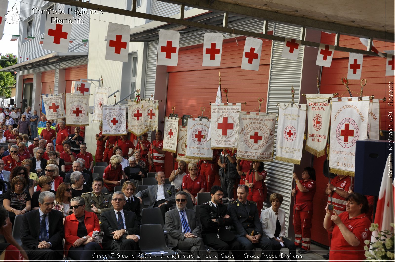 Cuneo 7 Giugno 2015 - Inaugurazione nuova Sede - Croce Rossa Italiana- Comitato Regionale del Piemonte