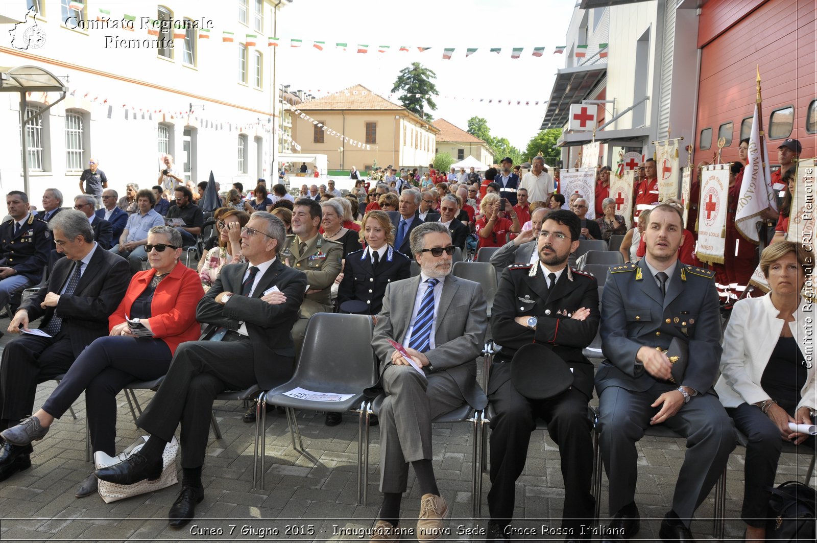 Cuneo 7 Giugno 2015 - Inaugurazione nuova Sede - Croce Rossa Italiana- Comitato Regionale del Piemonte