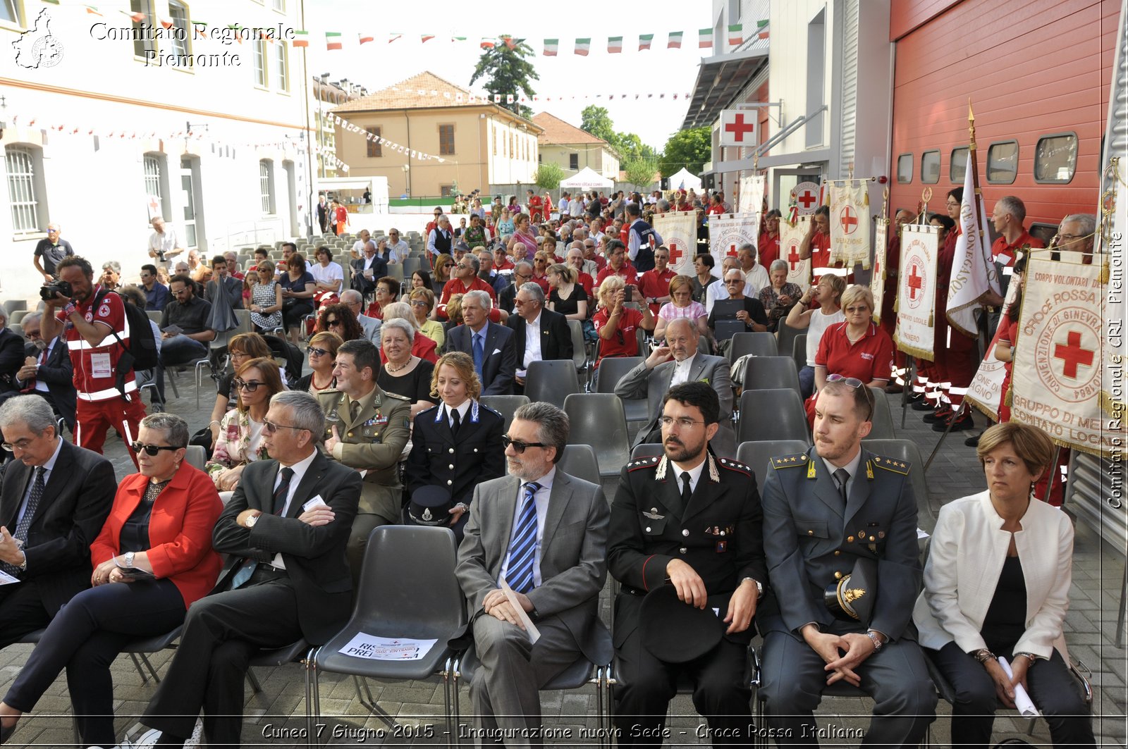 Cuneo 7 Giugno 2015 - Inaugurazione nuova Sede - Croce Rossa Italiana- Comitato Regionale del Piemonte