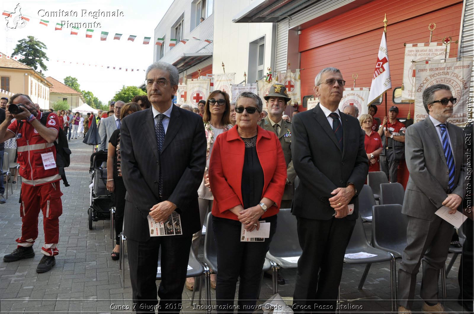 Cuneo 7 Giugno 2015 - Inaugurazione nuova Sede - Croce Rossa Italiana- Comitato Regionale del Piemonte