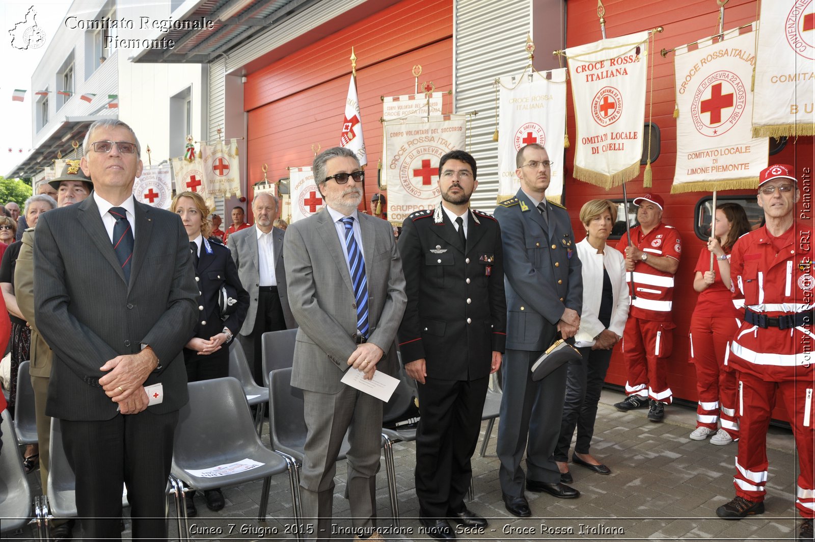 Cuneo 7 Giugno 2015 - Inaugurazione nuova Sede - Croce Rossa Italiana- Comitato Regionale del Piemonte