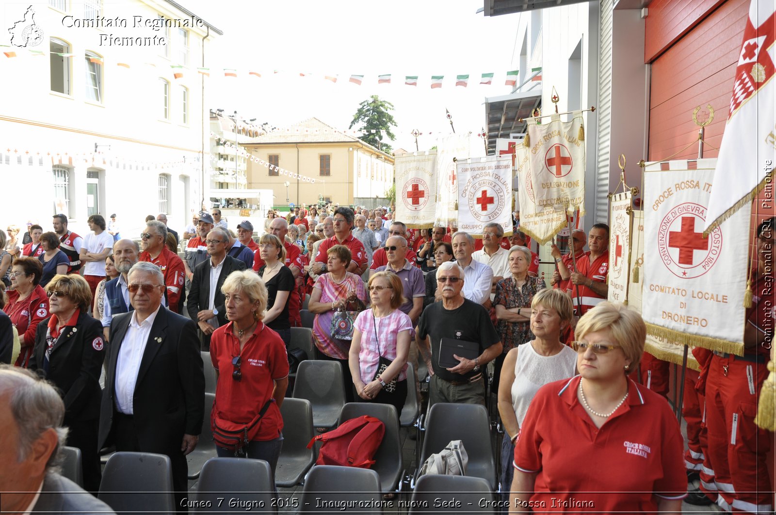 Cuneo 7 Giugno 2015 - Inaugurazione nuova Sede - Croce Rossa Italiana- Comitato Regionale del Piemonte