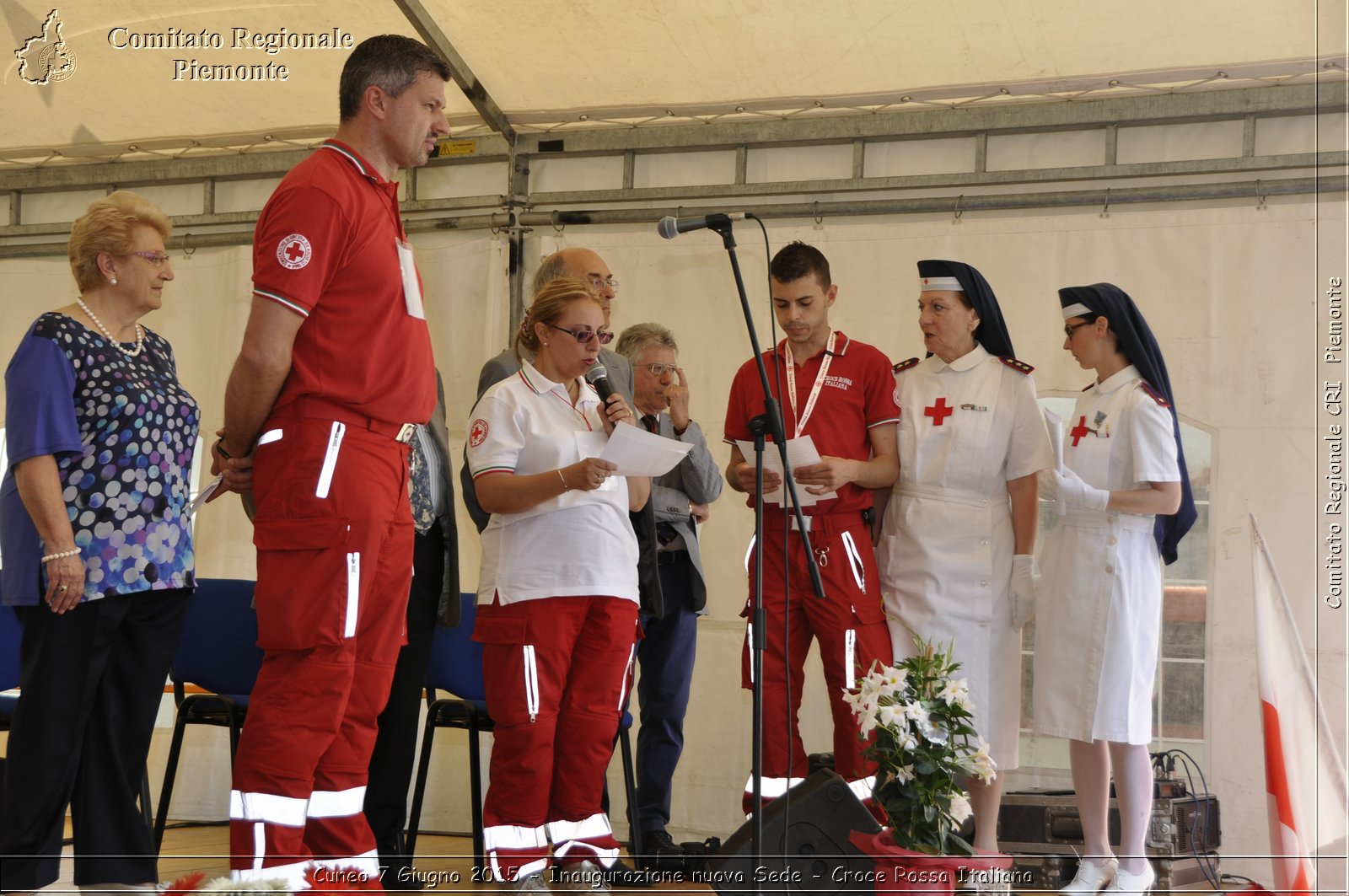 Cuneo 7 Giugno 2015 - Inaugurazione nuova Sede - Croce Rossa Italiana- Comitato Regionale del Piemonte