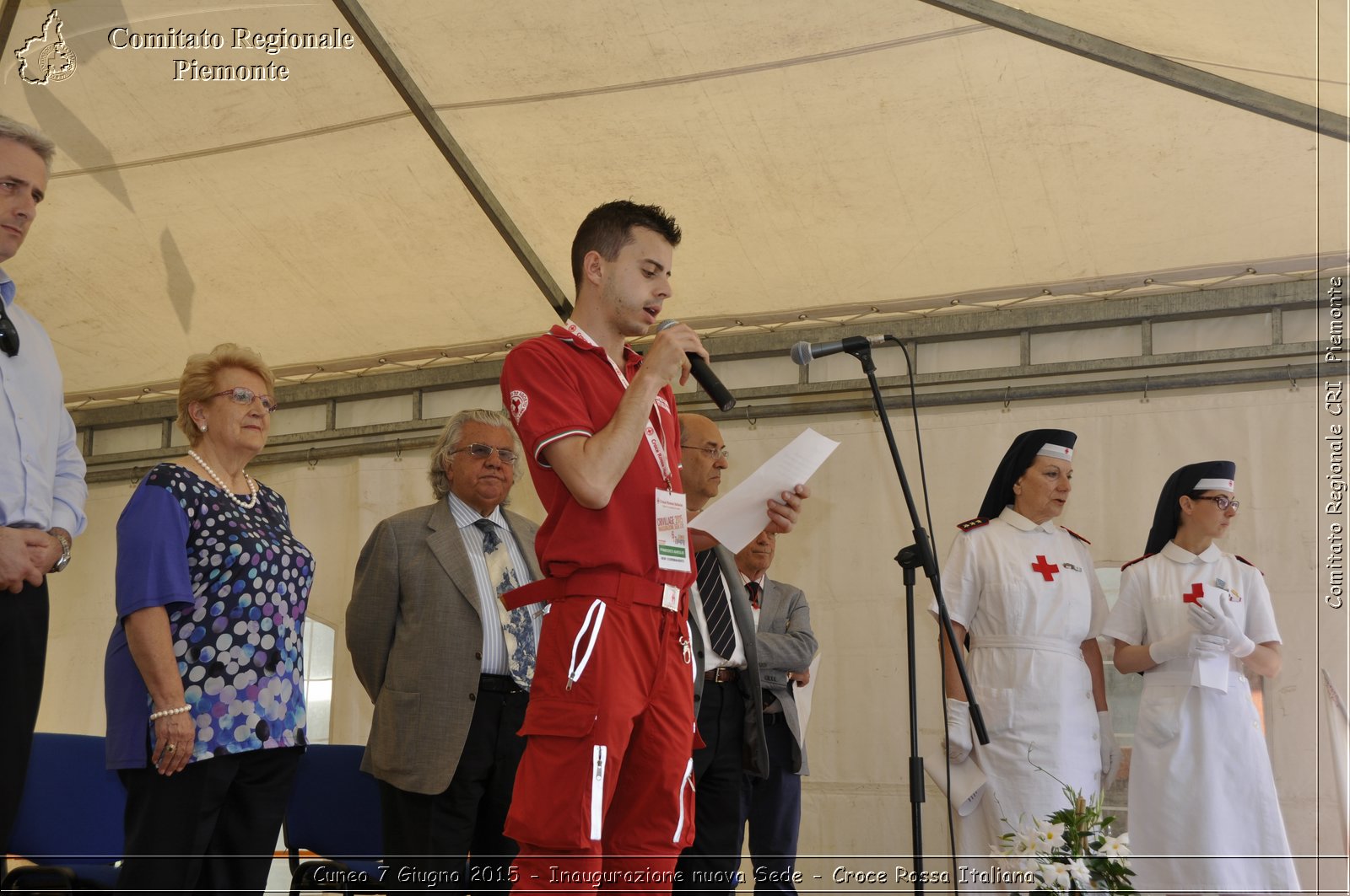 Cuneo 7 Giugno 2015 - Inaugurazione nuova Sede - Croce Rossa Italiana- Comitato Regionale del Piemonte