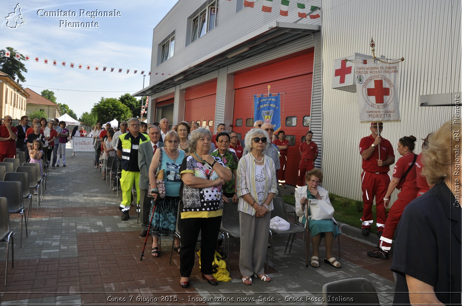 Cuneo 7 Giugno 2015 - Inaugurazione nuova Sede - Croce Rossa Italiana- Comitato Regionale del Piemonte