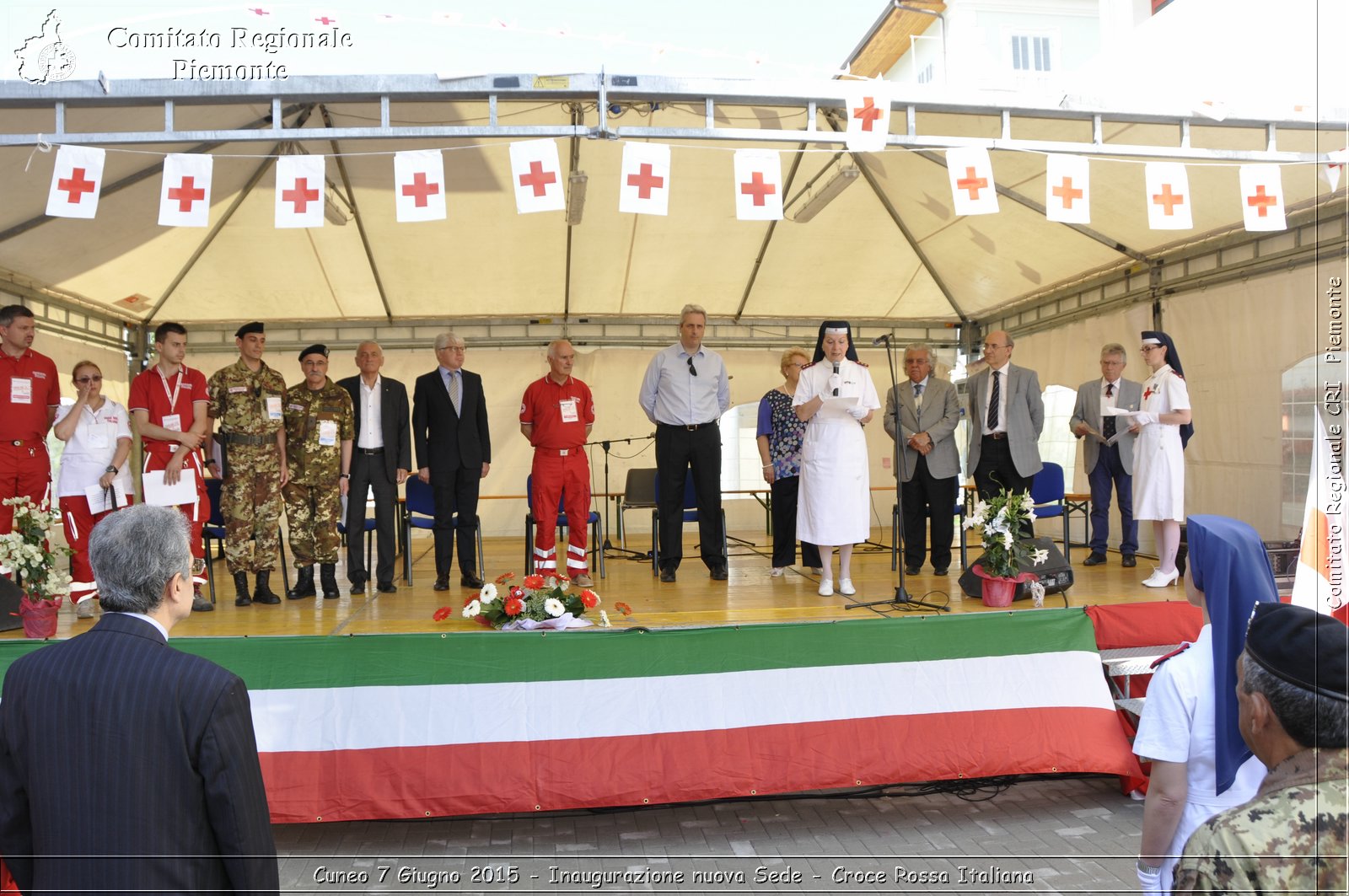 Cuneo 7 Giugno 2015 - Inaugurazione nuova Sede - Croce Rossa Italiana- Comitato Regionale del Piemonte