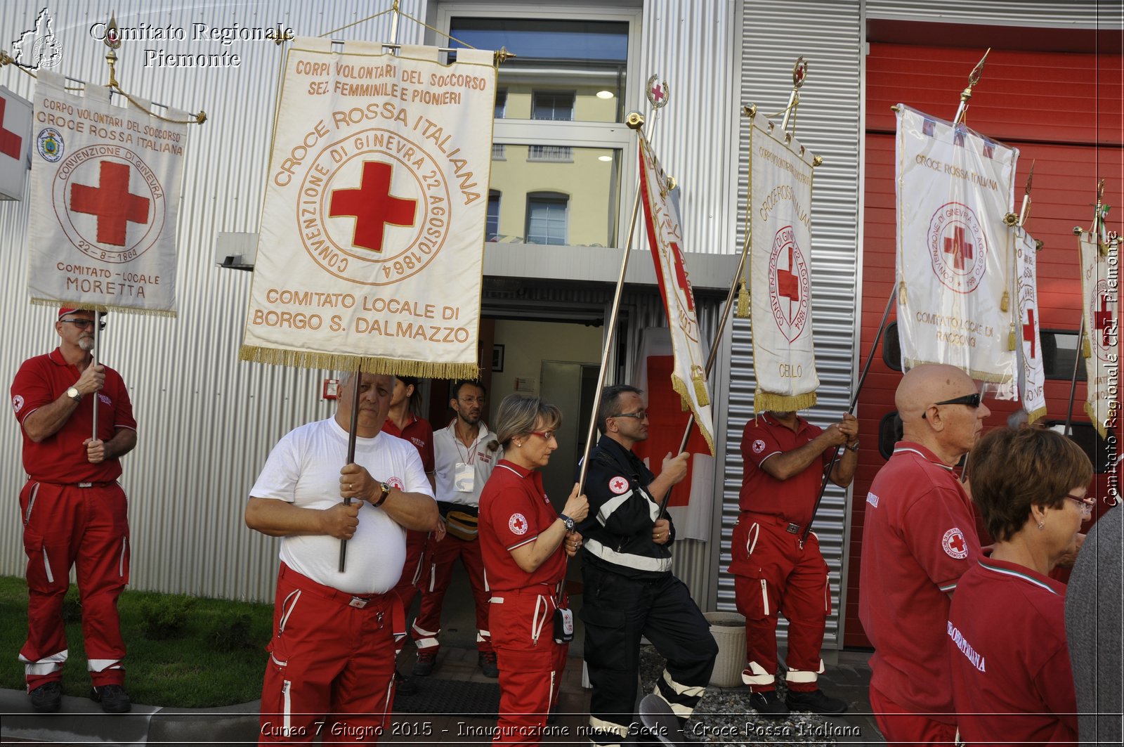 Cuneo 7 Giugno 2015 - Inaugurazione nuova Sede - Croce Rossa Italiana- Comitato Regionale del Piemonte