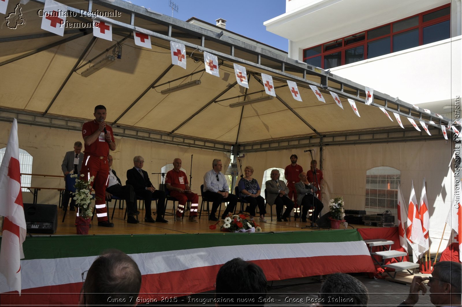 Cuneo 7 Giugno 2015 - Inaugurazione nuova Sede - Croce Rossa Italiana- Comitato Regionale del Piemonte