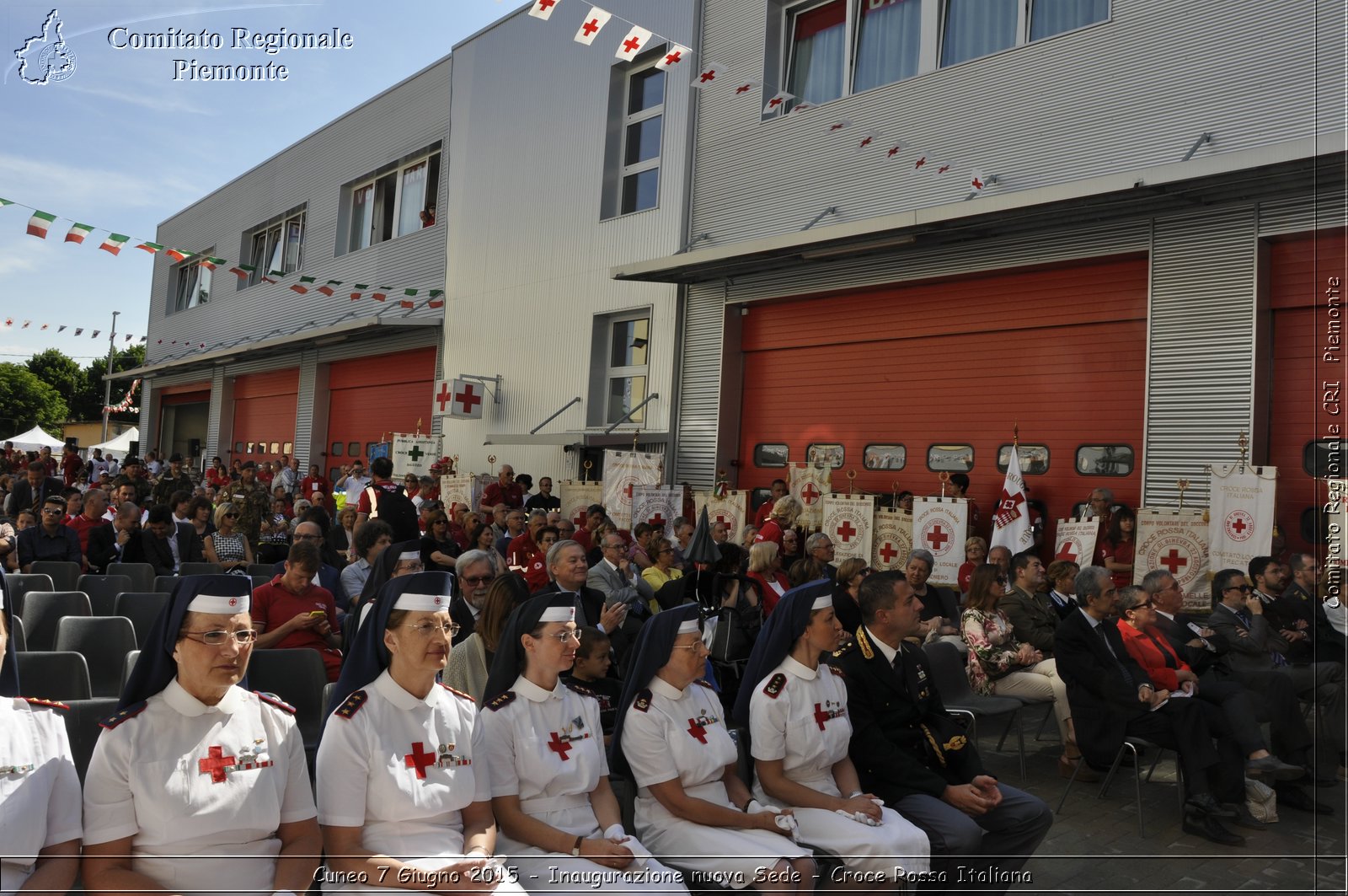 Cuneo 7 Giugno 2015 - Inaugurazione nuova Sede - Croce Rossa Italiana- Comitato Regionale del Piemonte