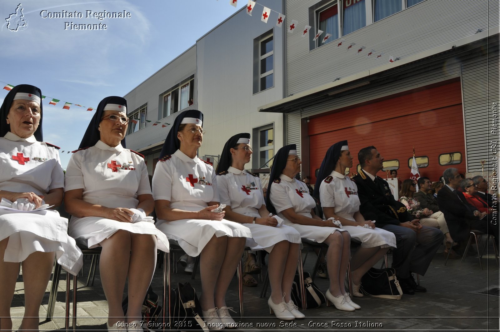 Cuneo 7 Giugno 2015 - Inaugurazione nuova Sede - Croce Rossa Italiana- Comitato Regionale del Piemonte