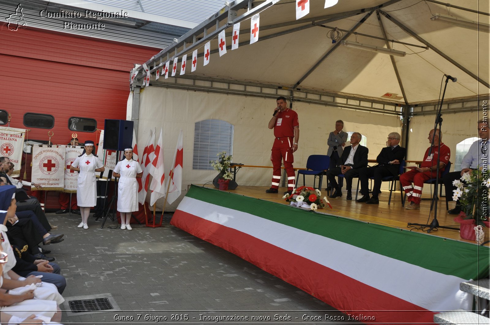 Cuneo 7 Giugno 2015 - Inaugurazione nuova Sede - Croce Rossa Italiana- Comitato Regionale del Piemonte