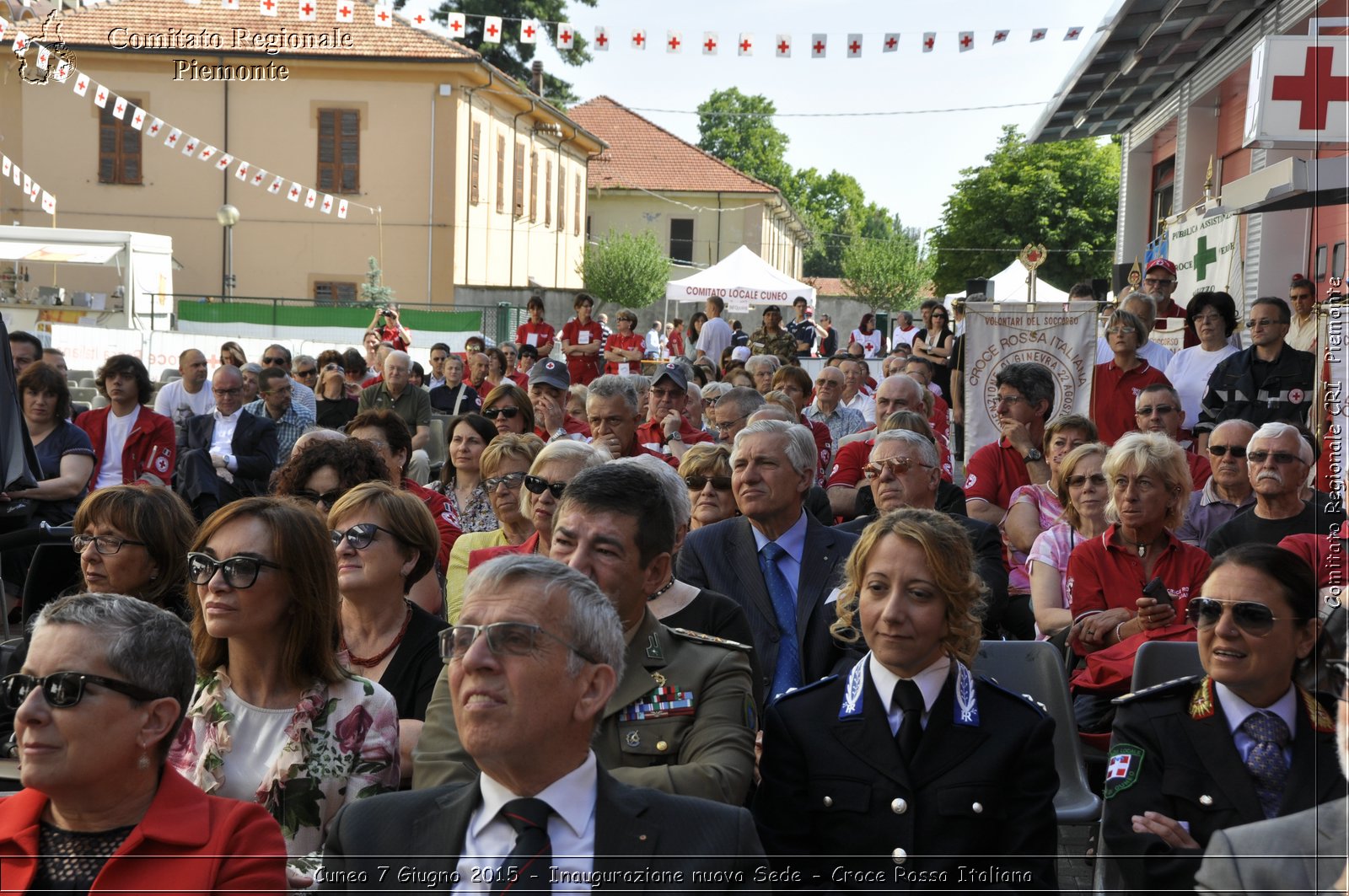 Cuneo 7 Giugno 2015 - Inaugurazione nuova Sede - Croce Rossa Italiana- Comitato Regionale del Piemonte