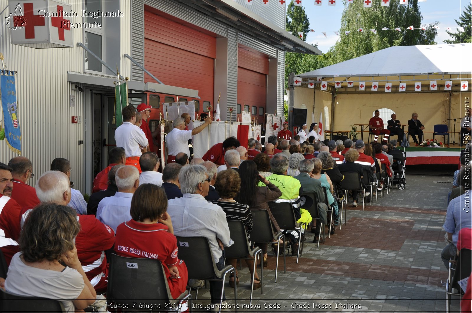 Cuneo 7 Giugno 2015 - Inaugurazione nuova Sede - Croce Rossa Italiana- Comitato Regionale del Piemonte