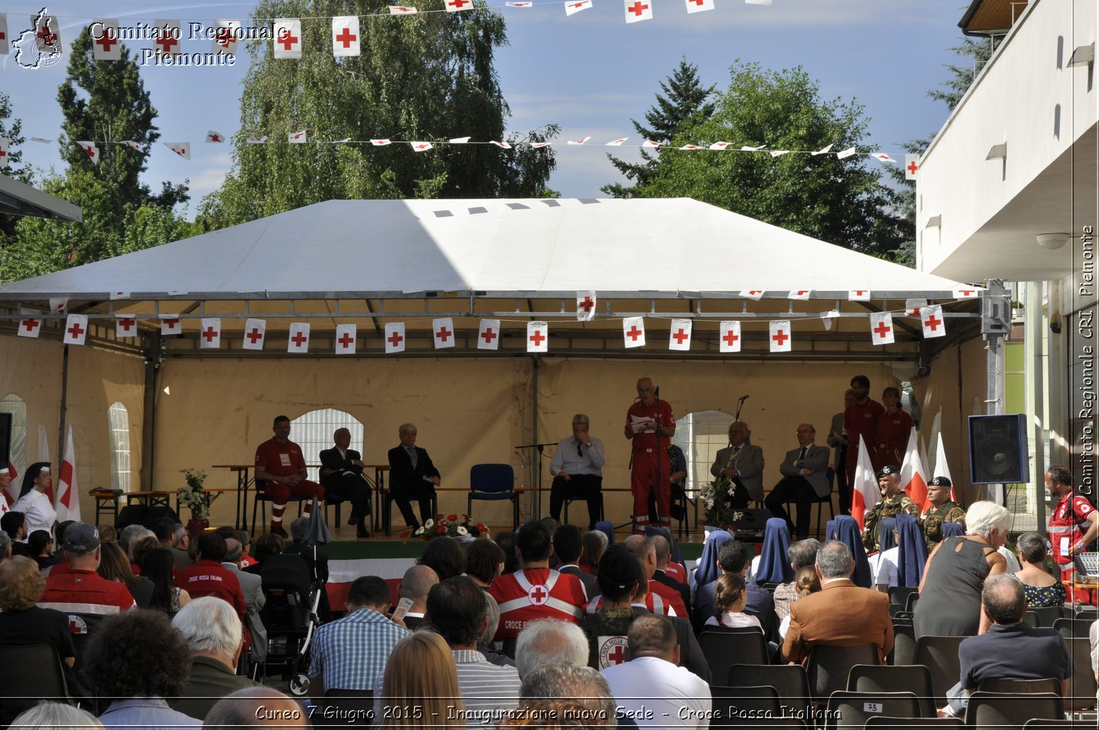 Cuneo 7 Giugno 2015 - Inaugurazione nuova Sede - Croce Rossa Italiana- Comitato Regionale del Piemonte