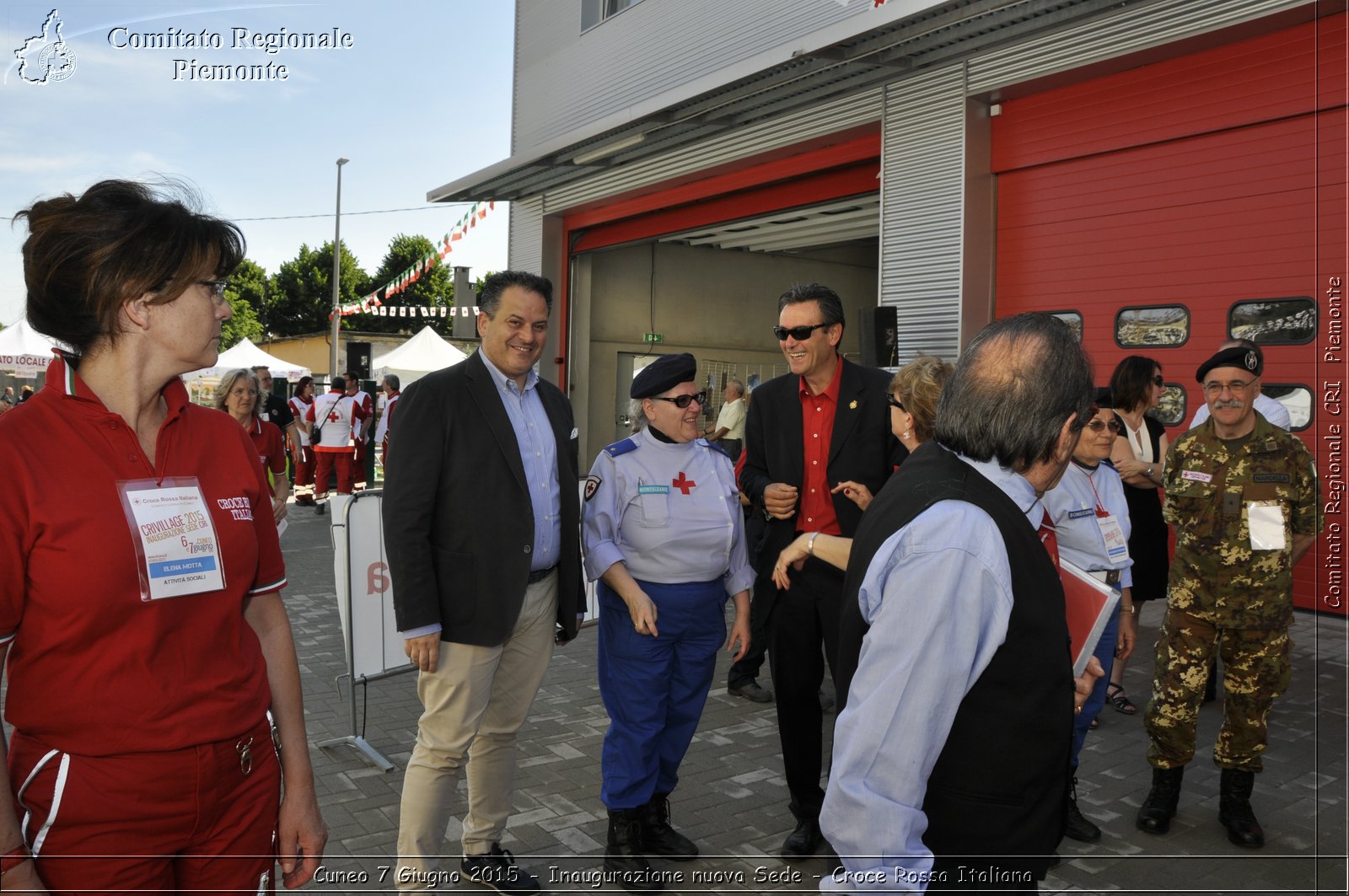 Cuneo 7 Giugno 2015 - Inaugurazione nuova Sede - Croce Rossa Italiana- Comitato Regionale del Piemonte