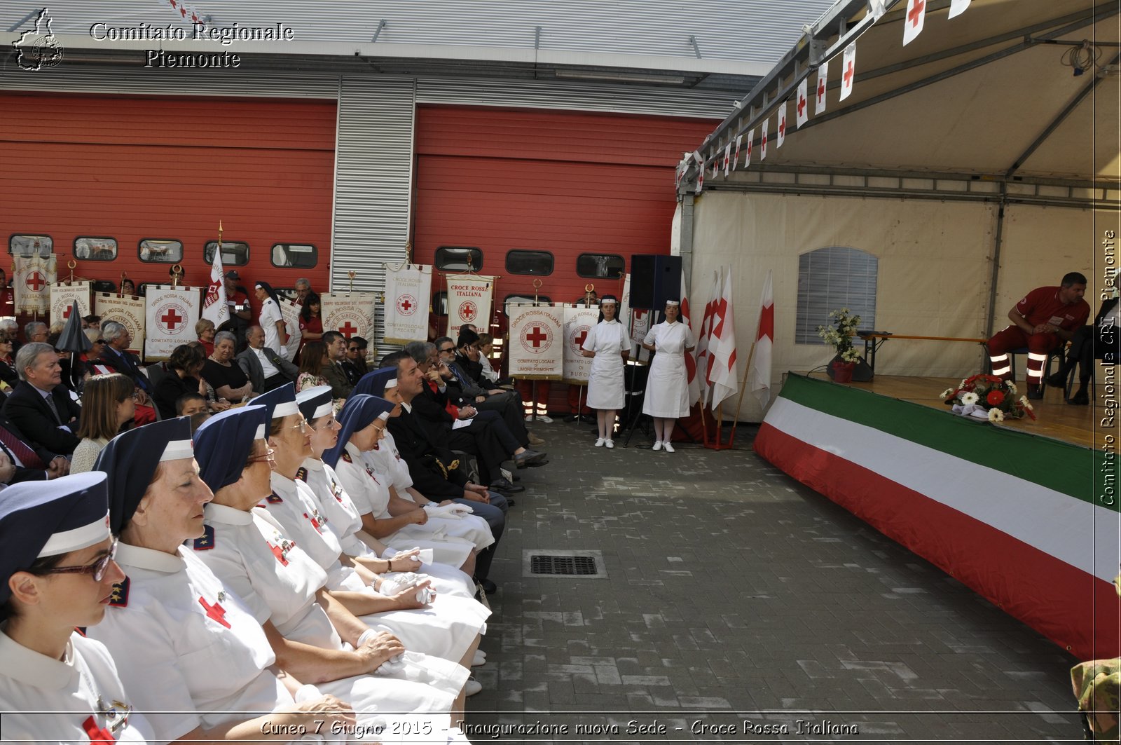 Cuneo 7 Giugno 2015 - Inaugurazione nuova Sede - Croce Rossa Italiana- Comitato Regionale del Piemonte