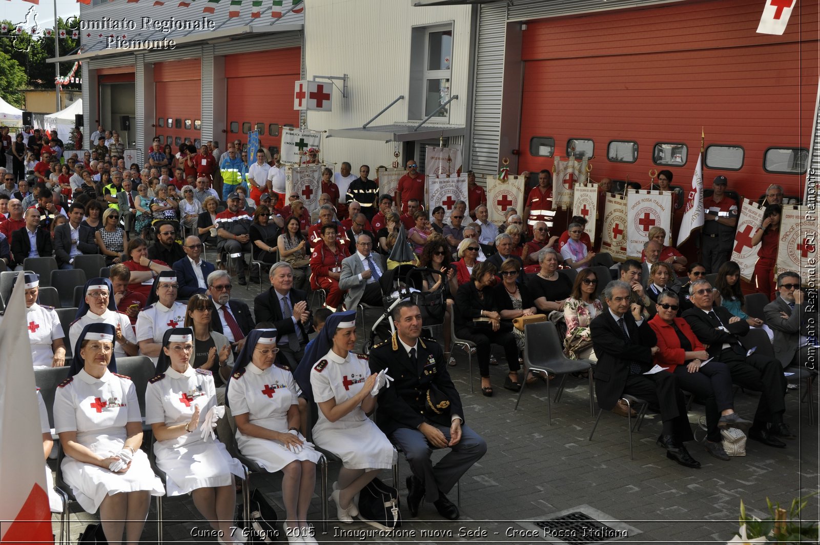 Cuneo 7 Giugno 2015 - Inaugurazione nuova Sede - Croce Rossa Italiana- Comitato Regionale del Piemonte